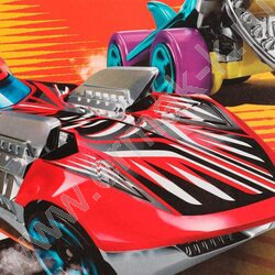 Пакет подарочный бумажный xxl 40*49*19см Hot Wheels | Фото 5