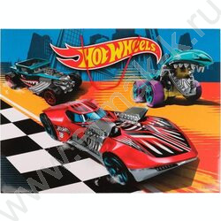 Пакет подарочный бумажный xxxl 45*60*20см Hot Wheels | Фото 2