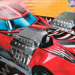 Пакет подарочный бумажный xxxl 45*60*20см Hot Wheels | Фото 5