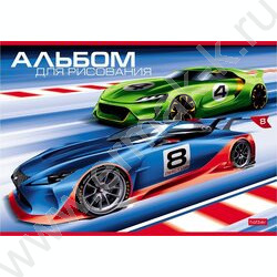 Альбом д/рисования  8л "Я люблю скорость" 5видов | Фото 4
