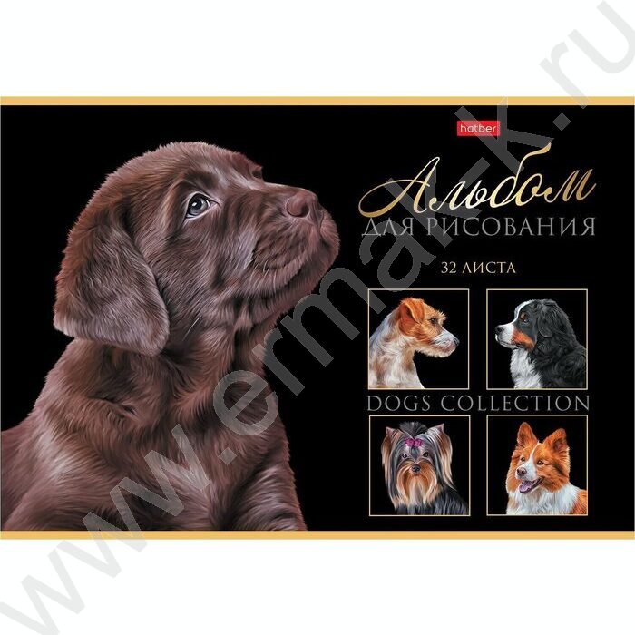 Альбом д/рисования 32л "Портрет лучшего друга" /выб.лак./ ассорти | Фото 2