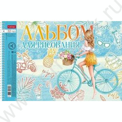 Альбом д/рисования-спираль 32л "Мир твоими глазами" /перфорация/ 5видов | Фото 5