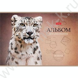 Альбом д/рисования 48л "Дикий мир" /мат.лам./тиснение/ ассорти | Фото 3