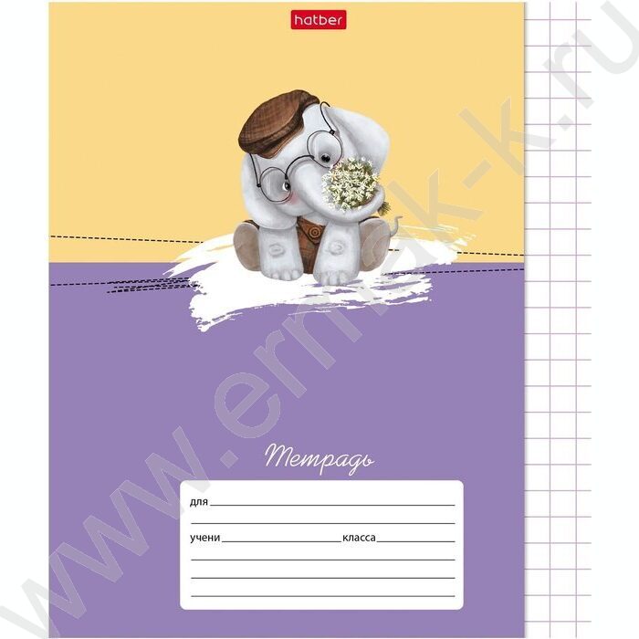 Тетрадь  12л клетка крупная "Зоозаврики" 5видов | Фото 5