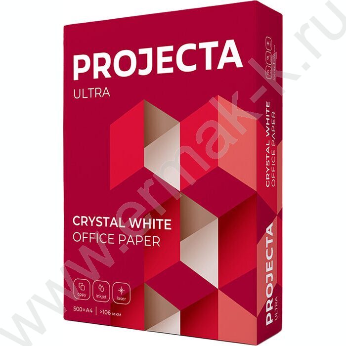 Бумага А4 "Projecta A" 500л 80г/мкв | Фото 1
