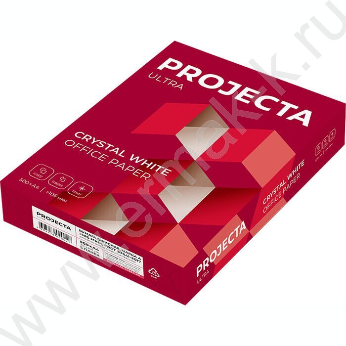 Бумага А4 "Projecta A" 500л 80г/мкв | Фото 2