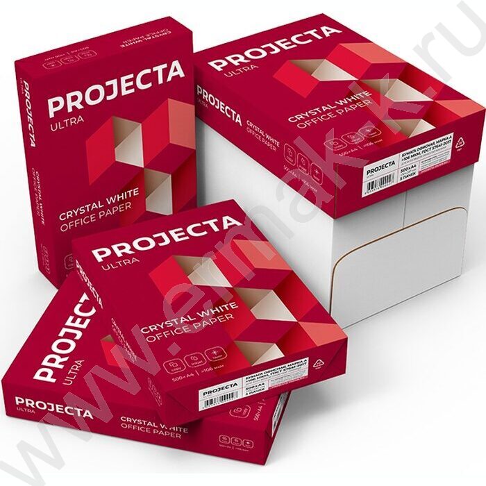 Бумага А4 "Projecta A" 500л 80г/мкв | Фото 4