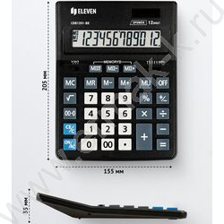 Калькулятор ELEVEN Business Line CDB1201-BK /двойное питание/ 12 разряд | Фото 4