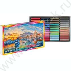 Пастель художественная 48цв  /мягкая /квадратное сечение 65*10мм /картон.кор. | Фото 1