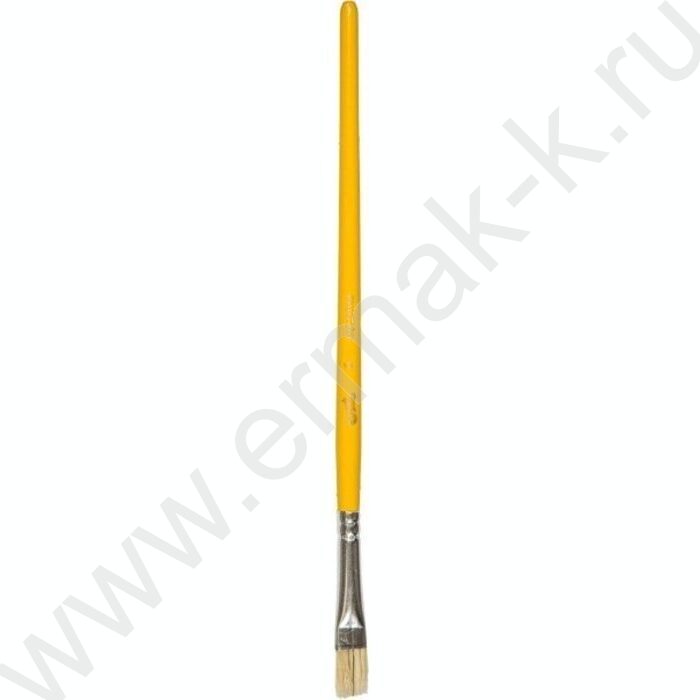 Кисть набор 10шт /пони круг. № 1, 2, 3, 4, 6, 10, щетина плоские № 6, 8, 10, 12/ "Cosmo" | Фото 7