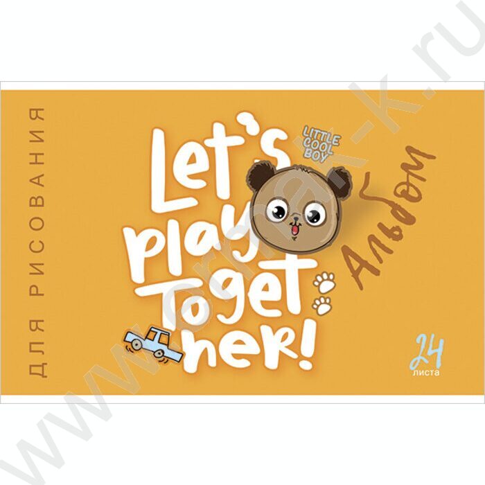 Альбом д/рисования 24л "Я знаю, я милый" /Твин лак/ | Фото 3