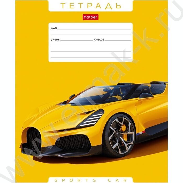 Тетрадь  12л линейка узкая "Авторалли" ассорти | Фото 4