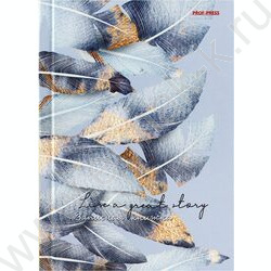 Зап. книжка 160л А6 тв.обл. "Листья с позолотой" /глянец/лен/ | Фото 2