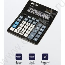 Калькулятор ELEVEN Business Line CDB1401-BK  /двойное питание/ 14 разряд (аналог D-314) | Фото 6