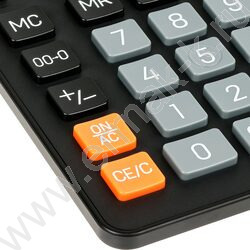 Калькулятор ELEVEN SDC-444S /двойное питание/ черный, 12 разряд | Фото 3