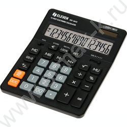 Калькулятор ELEVEN SDC-664S (original) /двойное питание/ 16 разряд | Фото 1