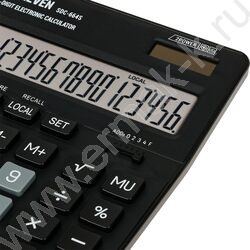 Калькулятор ELEVEN SDC-664S (original) /двойное питание/ 16 разряд | Фото 4