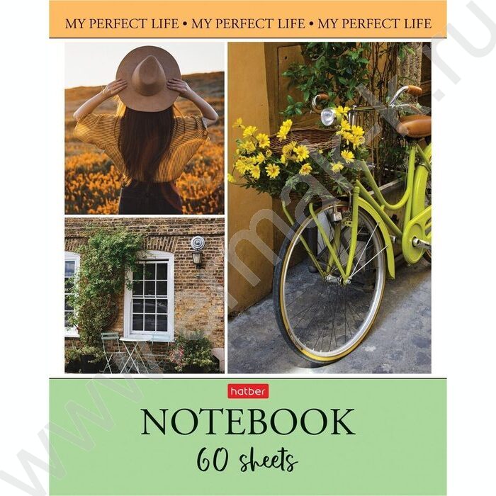 Тетрадь  60л клетка "Моя прекрасная жизнь" ассорти | Фото 2