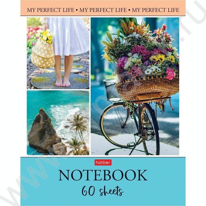 Тетрадь  60л клетка "Моя прекрасная жизнь" ассорти | Фото 5