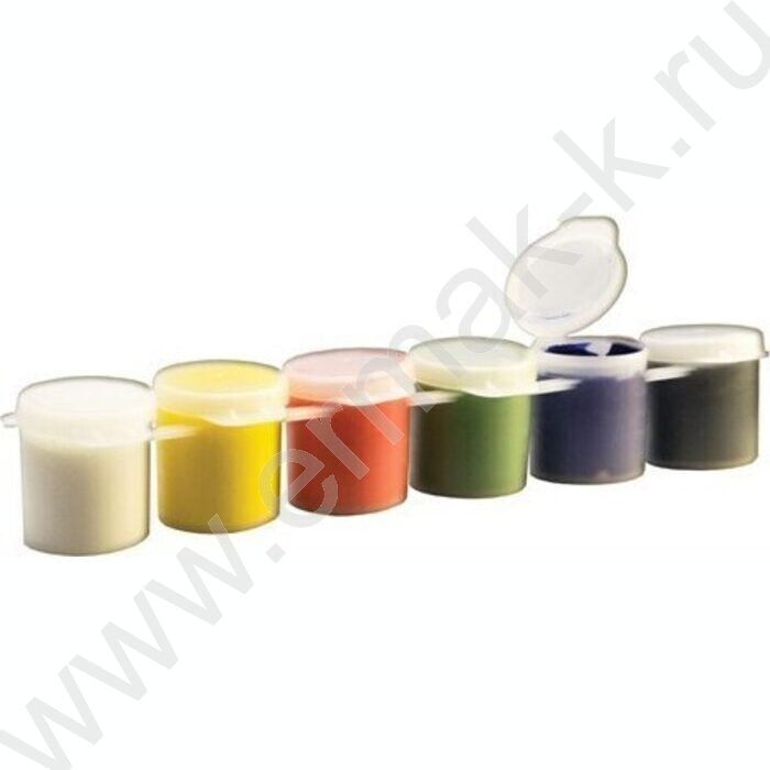 Гуашь   6цв 20мл "Классика" (блок-тара) | Фото 4