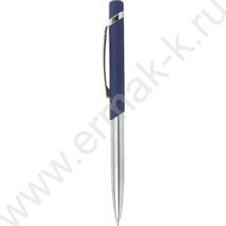 Ручка шар синяя, 0,5мм "Ottava" /корпус серебристый с синим | Фото 1