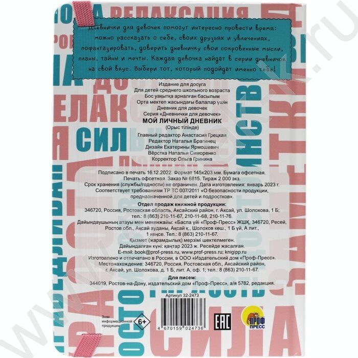 Мой личный дневник | Фото 4