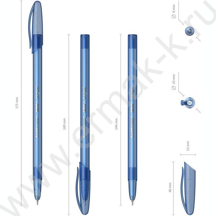 Ручка шар /набор  4шт/4цв Neo® Stick Original 0,7мм | Фото 4