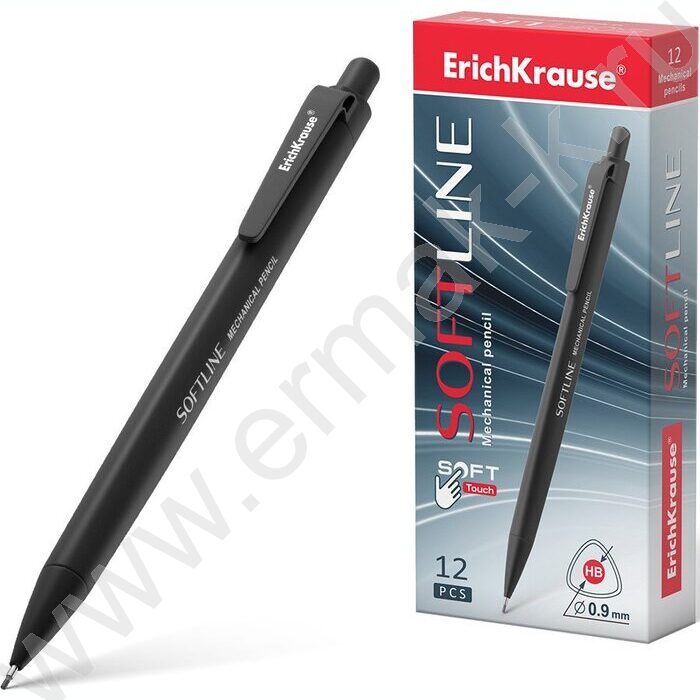 Карандаш механический 0,9мм НВ SoftLine | Фото 2