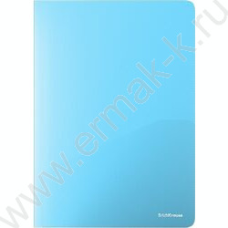Папка уголок А4 с 2 карманами Diagonal Pastel /полупрозрачная, ассорти | Фото 2