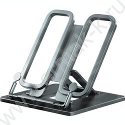 Подставка д/книг "Base, Ice Metallic" /пластиковая /серебряная | Фото 1