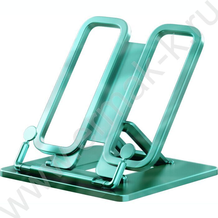 Подставка д/книг "Base, Ice Metallic" /пластиковая /бирюзовая | Фото 1