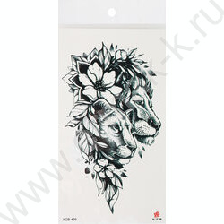 Наклейки Татуировка.11.4*21см Животные микс 2 | Фото 4