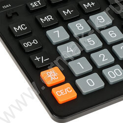 Калькулятор ELEVEN SDC-554S /двойное питание/ черный, 14 разряд | Фото 4