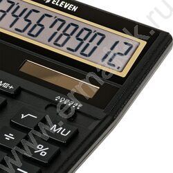 Калькулятор ELEVEN SDC-888TII /двойное питание/ черный, 12 разряд | Фото 5