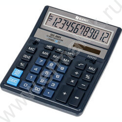 Калькулятор ELEVEN SDC-888X-BL /двойное питание/ синий, 12 разряд | Фото 1