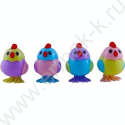 Точилка 1отв. пластик/с контейнером/ Chick ассорти | Фото 1