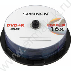 Матрица DVD+R 4.7Gb 16x (Cake Box по 25) | Фото 3