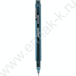 Ручка кап. "Ecoline" черная 0,4мм /круглый корпус | Фото 2