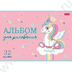 Альбом д/рисования 32л "Мои волшебные миры" /металлизиров. картон, выб лак/ ассорти | Фото 5