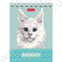 Блокнот  40л А7 спираль "Глазки, ушки, носик" | Фото 4