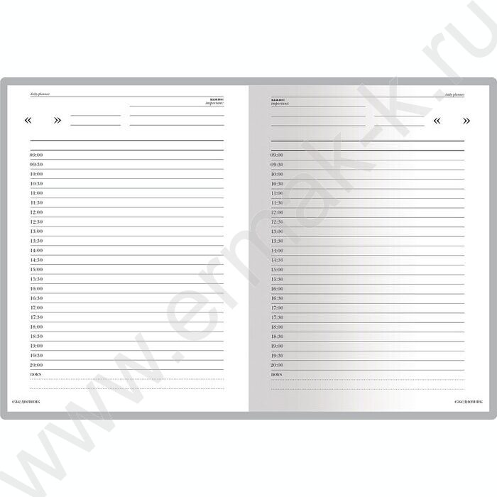 Ежедневник н/дат А6 Бум/винил.Черный | Фото 2