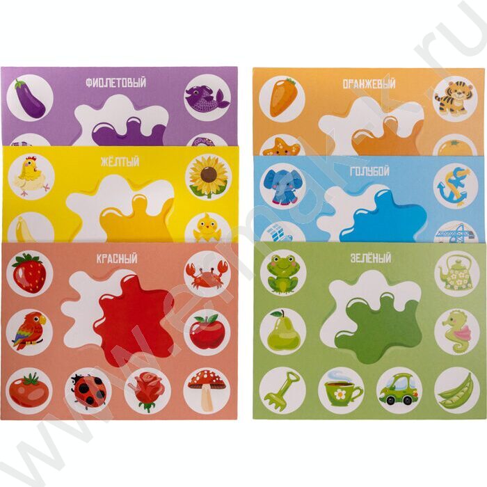 Лото с деревянными фишками Baby Toys "Цвета" | Фото 4