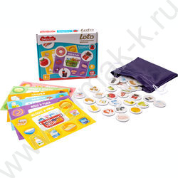 Лото с деревянными фишками Baby Toys "В магазин за продуктами" | Фото 3