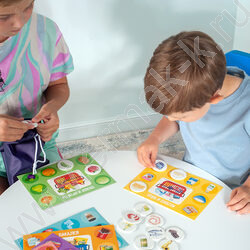 Лото с деревянными фишками Baby Toys "В магазин за продуктами" | Фото 8