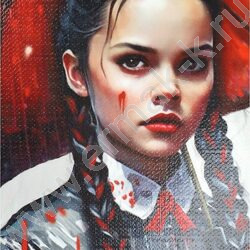 Зап. книжка  80л А5 тв.обл. "Wednesday image" /глянец,лен,без линовки/ | Фото 5