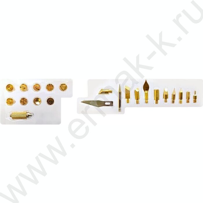 Электроприбор для выжигания по дереву "Pyrograph" /мощность 30Вт, 26 предметов для работы | Фото 2