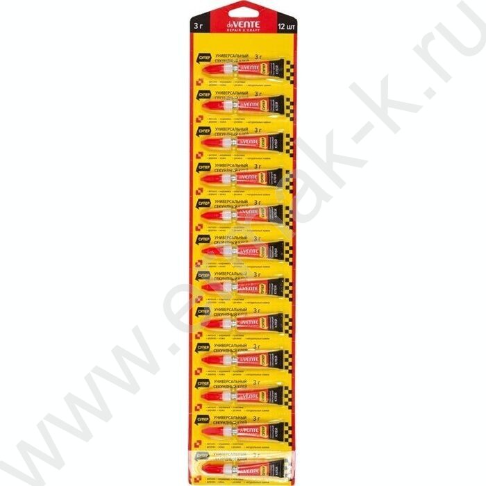 Клей Секундный "Super glue" 3г /универсальный, прочный, концентрированный | Фото 2