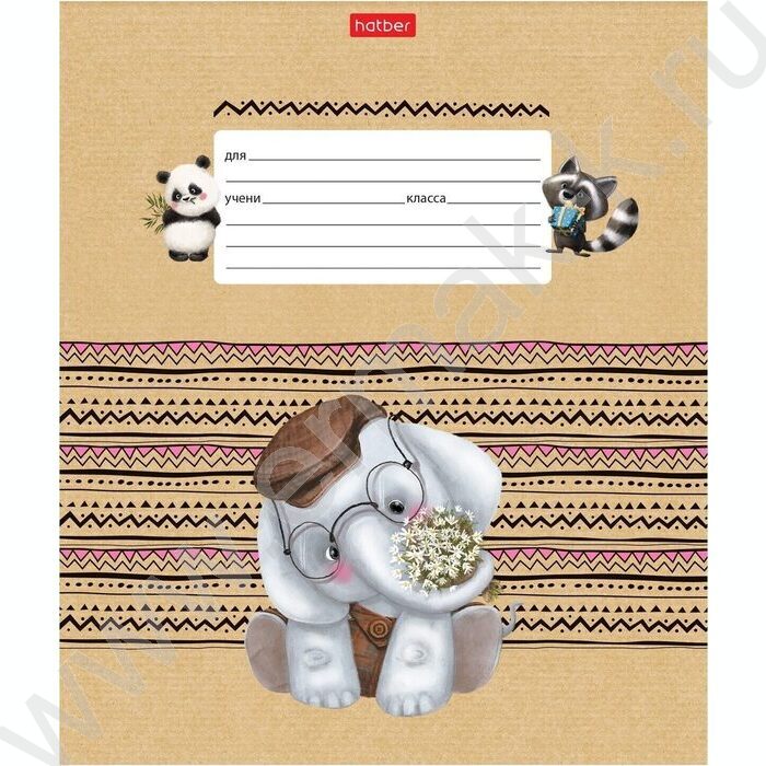 Тетрадь  12л в две линии с част.наклонными с доп.горизонт "Зоозаврики" ассорти | Фото 5