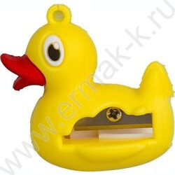 Точилка 1отв. пластик Duck, 29*35*41мм, с покрытием Soft Touch | Фото 2