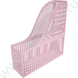 Лоток вертикальный металлический "Pastel" /пастельно-розовый, 26*8*28см | Фото 1
